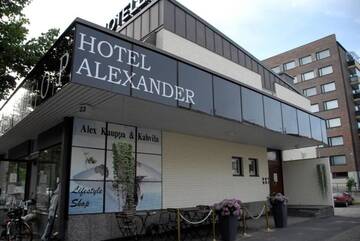 Фото номера Двухместный номер с 2 отдельными кроватями Апарт-отели Hotelli Alexanderin huoneistohotelli huoneet г. Мянття 29